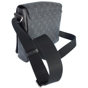 Louis Vuitton NM Monogram Shoulder Eclipse Bag Black District